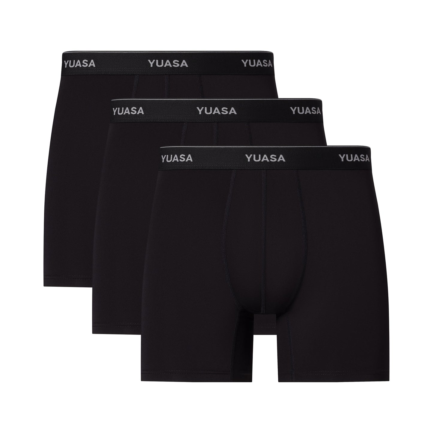 Everyday Performance 5" Boxer Briefs - Black - 3-Pack