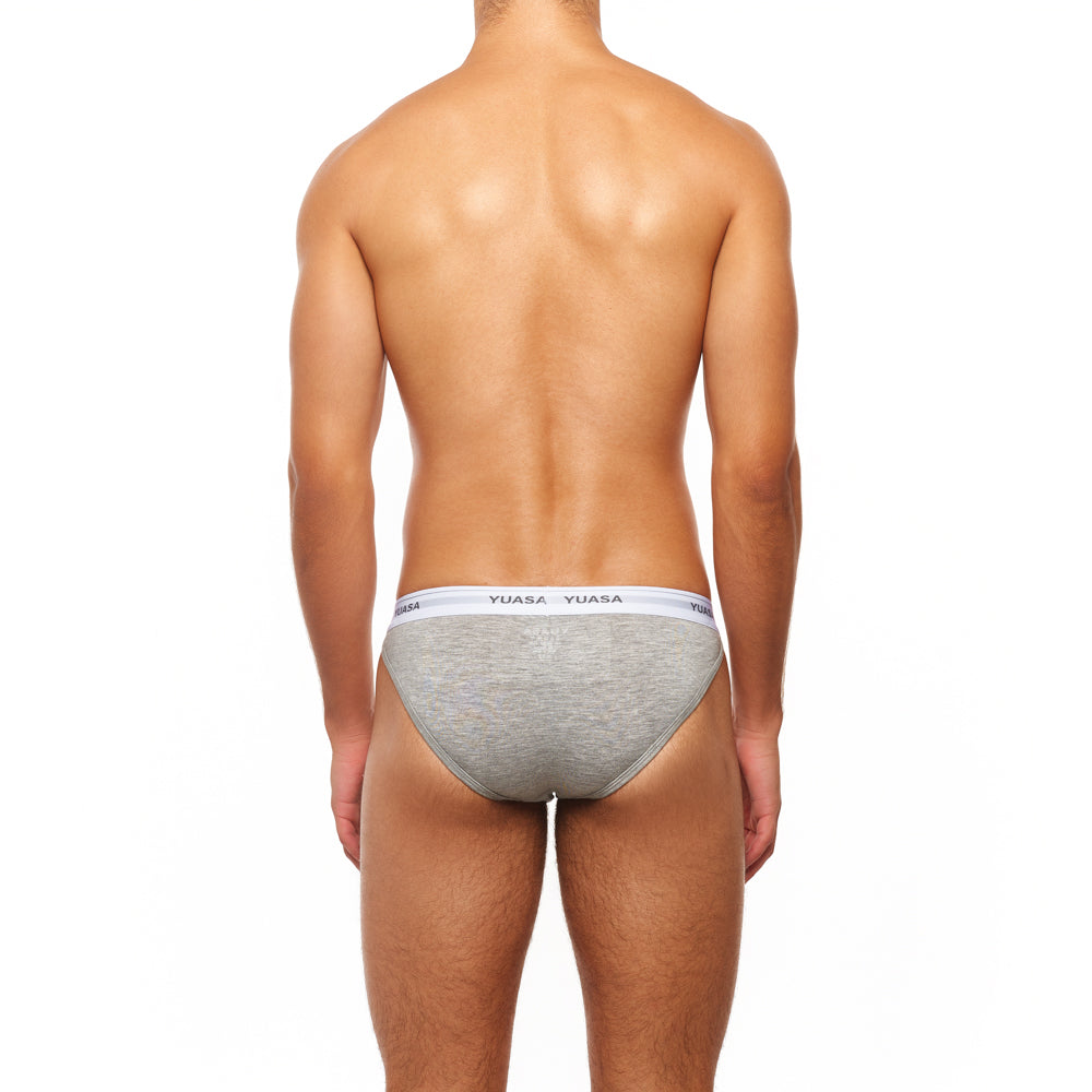 Lyocell Sport Brief - Heather Grey