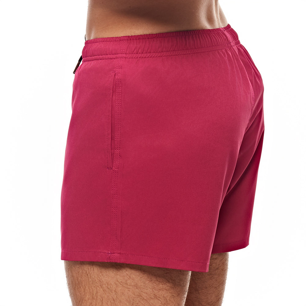 3.5" Pines Swim Short - Sangria