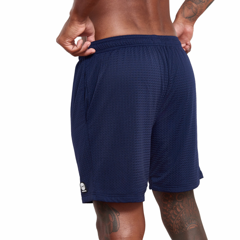 6" Mesh Lounge Short - Navy