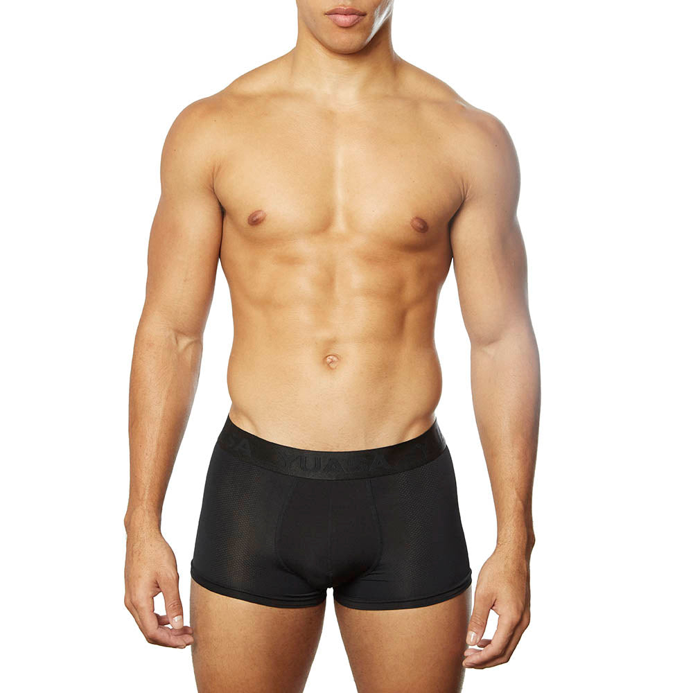 Carbon Mesh Tagless Trunk Black