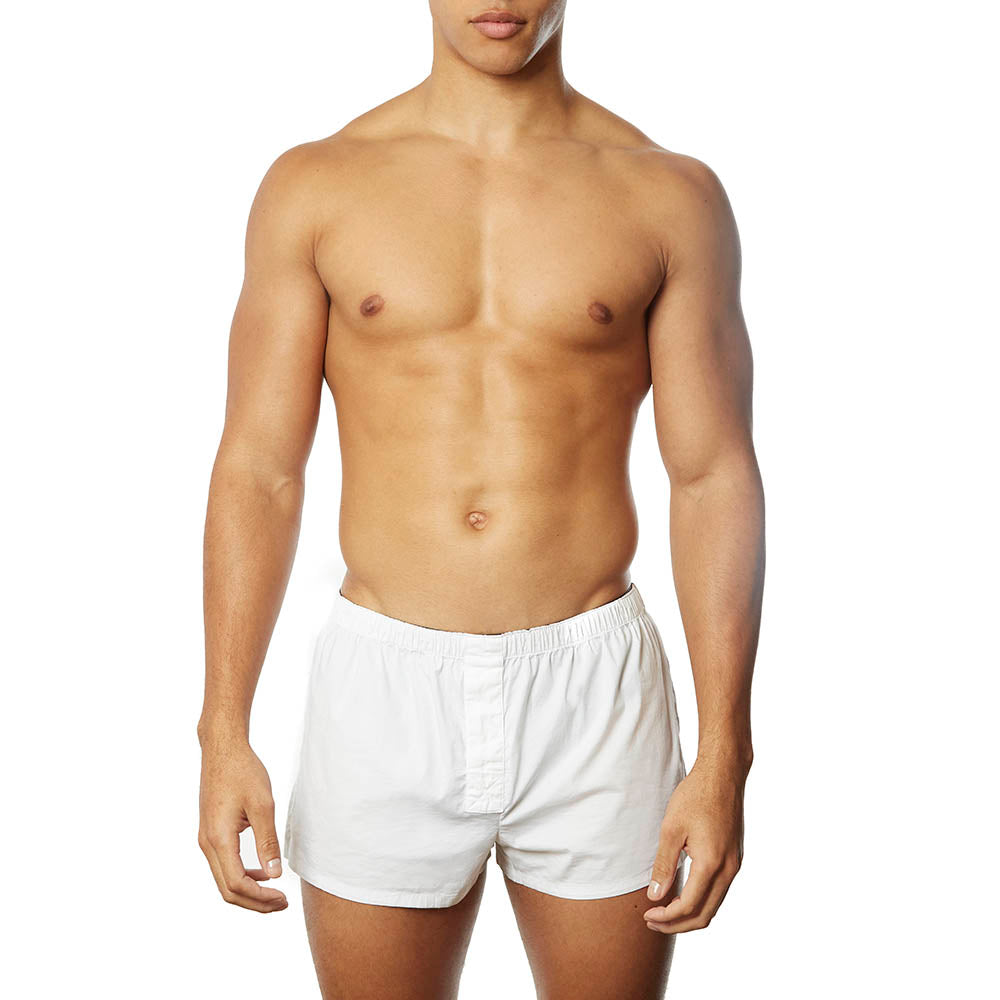 Plain white boxer shorts, Underwear & Beachwear