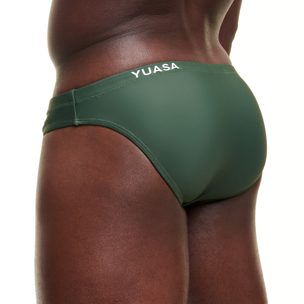 Slim Swim Brief - Forest Green