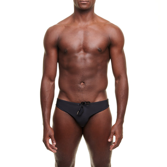 Slim Swim Brief - Jet Black