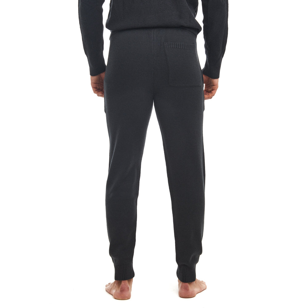 Two-Ply Merino Wool Joggers - Clamshell Blue
