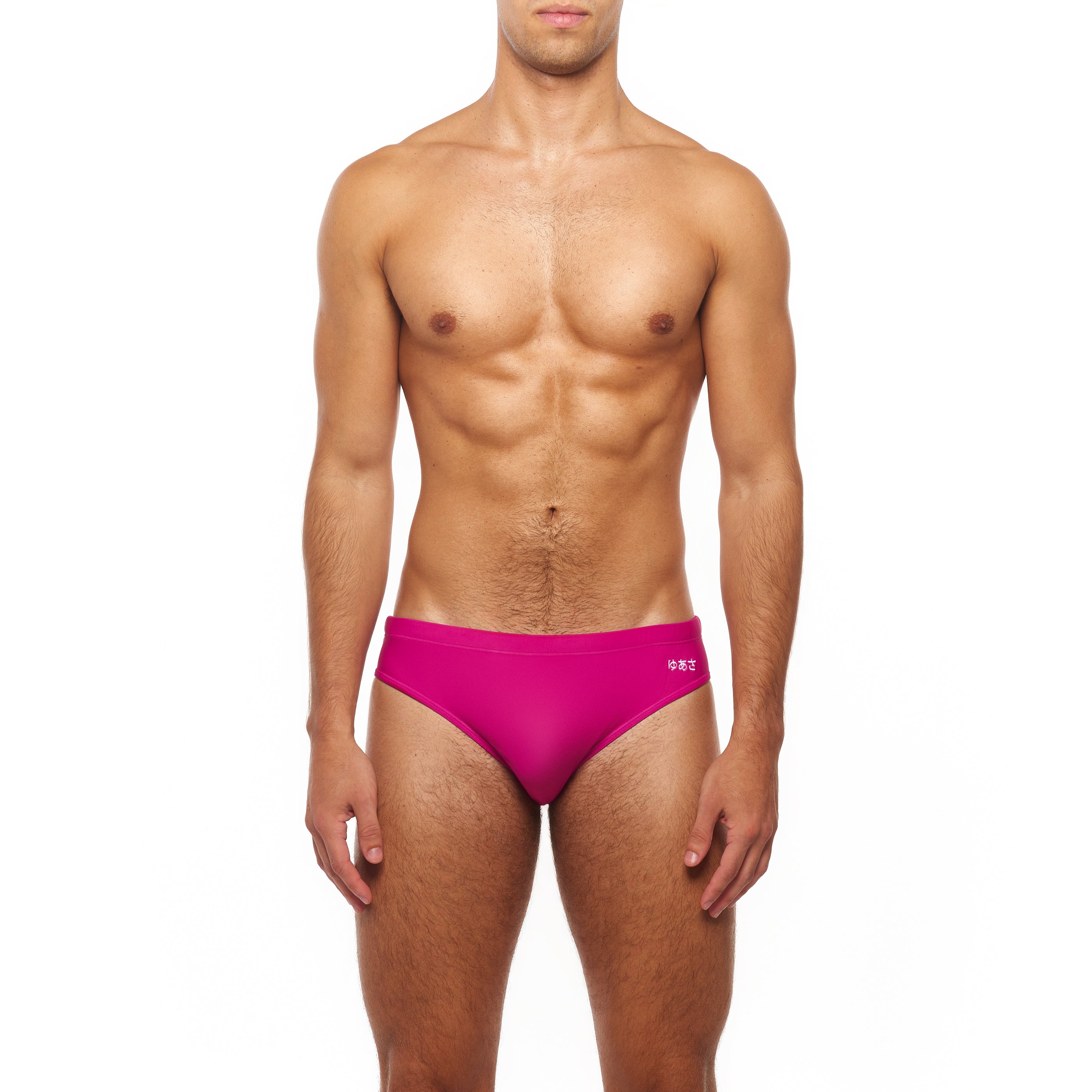 Classic Swim Brief - Raspberry Rose