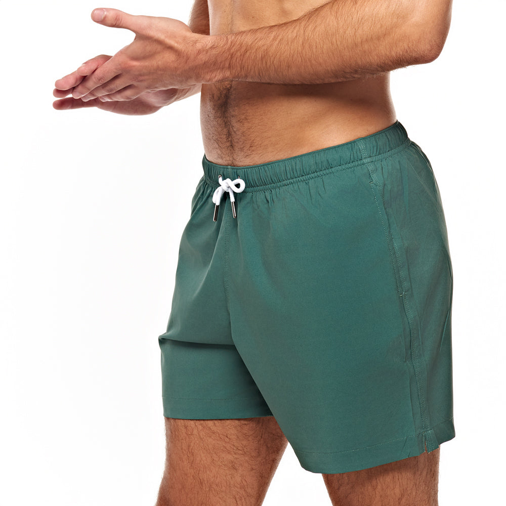 5.5" Truro Swim Short - Frost Green