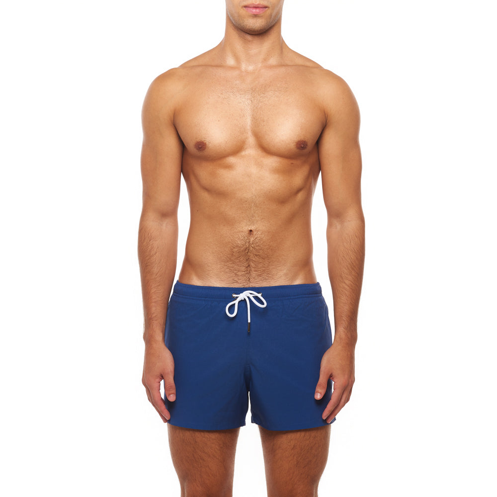 3.5" Pines Swim Short - Ocean Cavern Blue