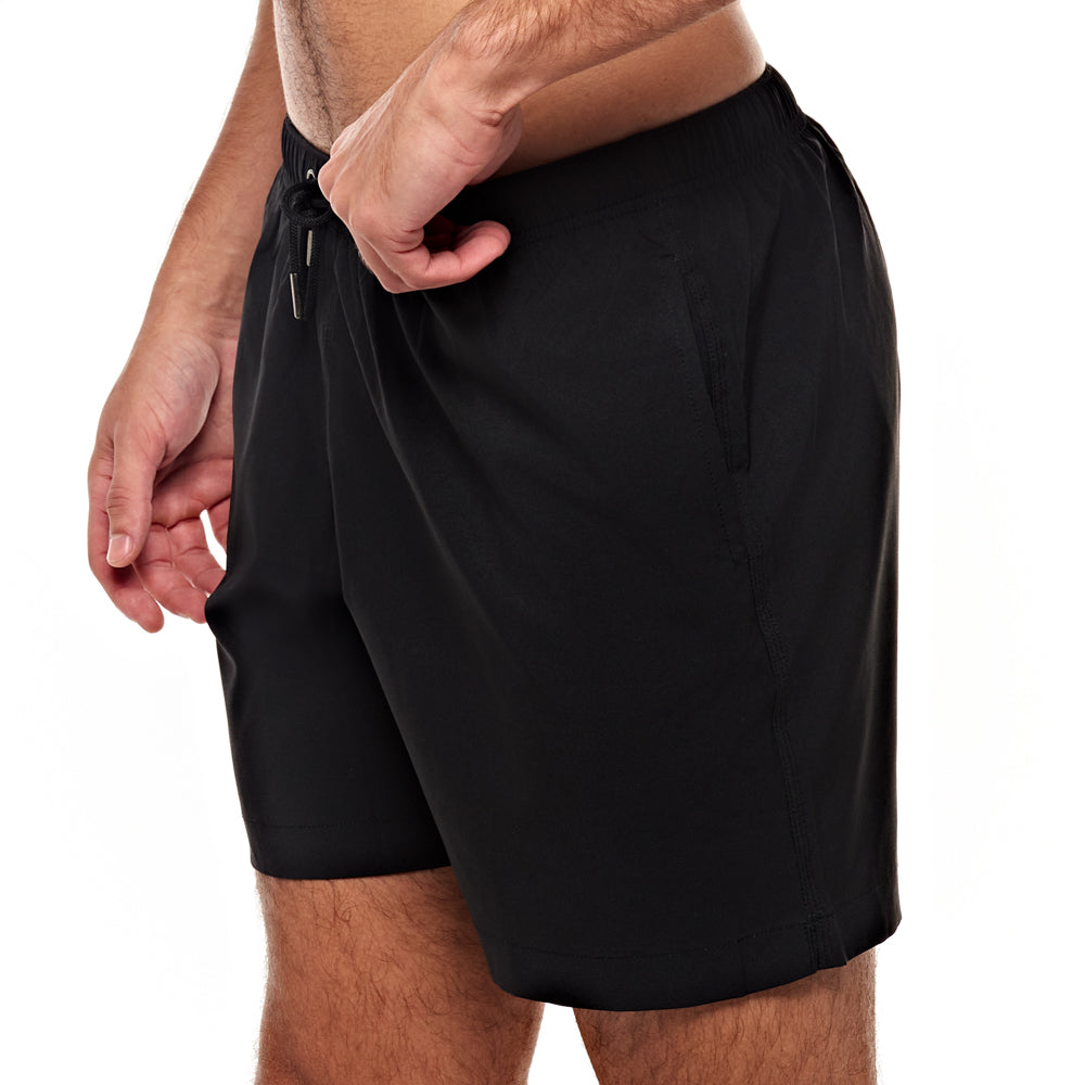 5.5" Truro Swim Short - Black