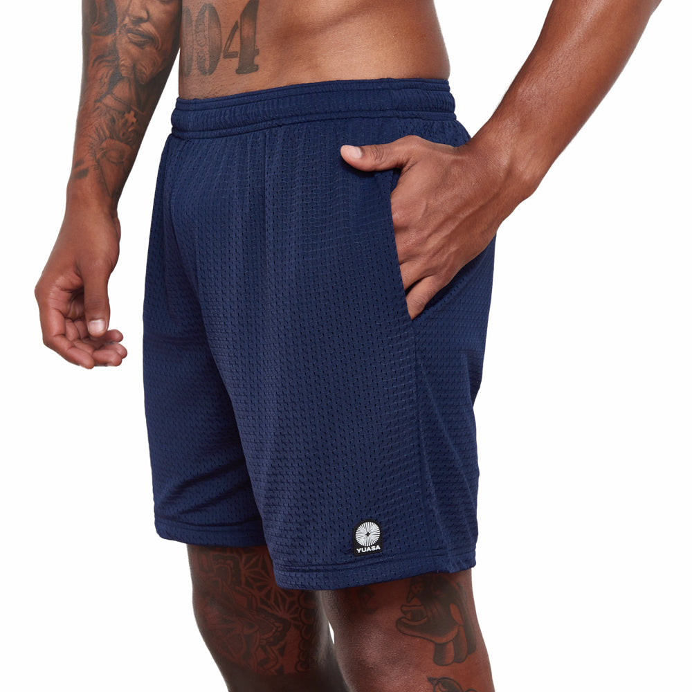 6" Mesh Lounge Short - Navy