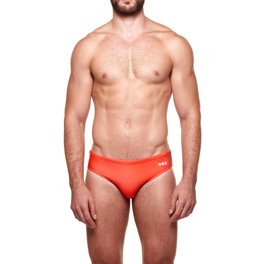 Classic Swim Brief - Tigerlily Orange