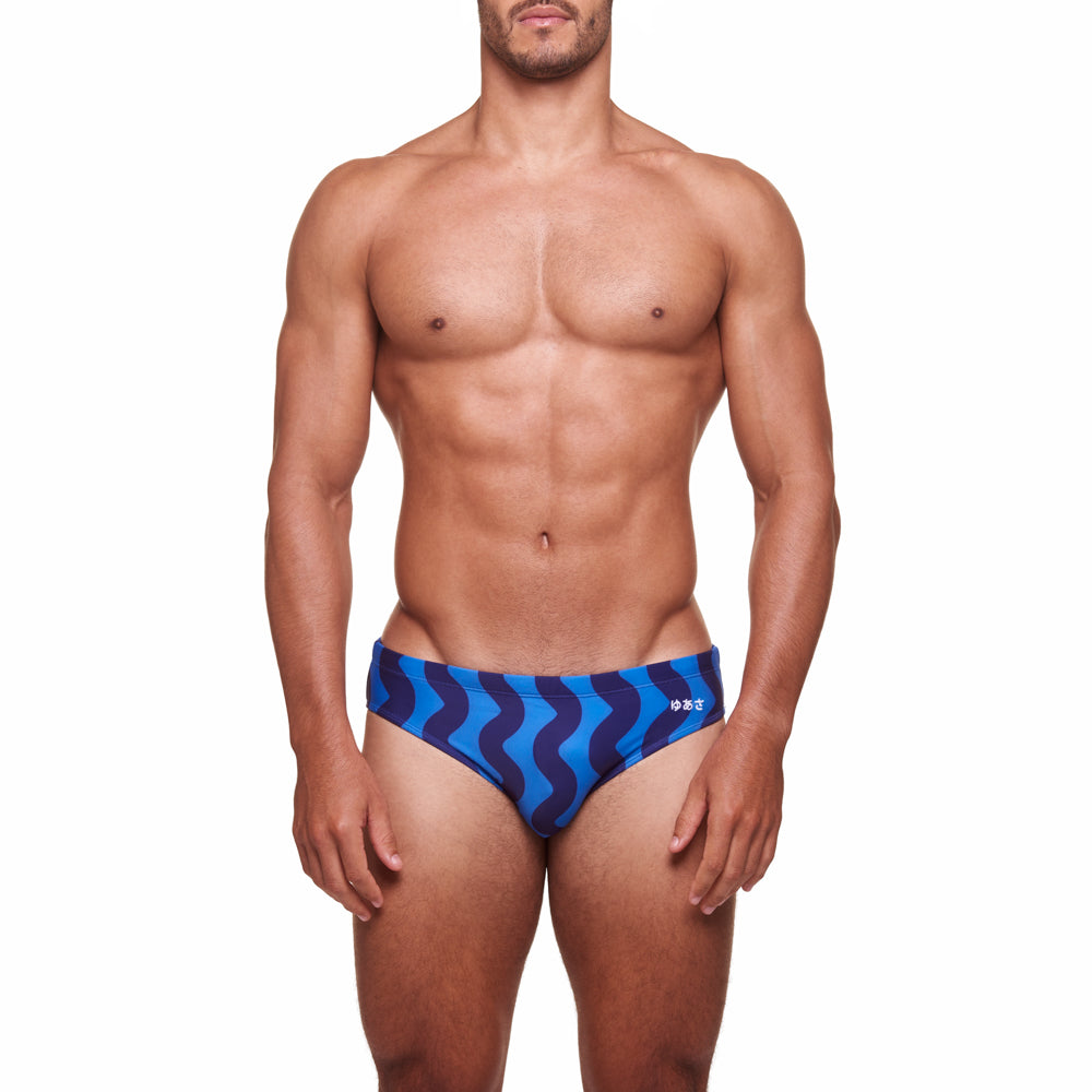 Classic Swim Brief - Waveform - Blue