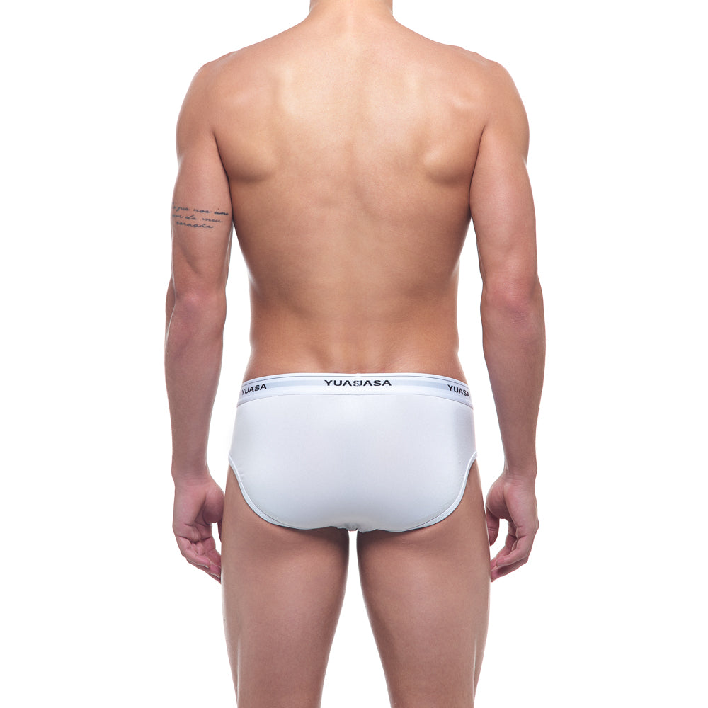 Lyocell Hip Brief - White