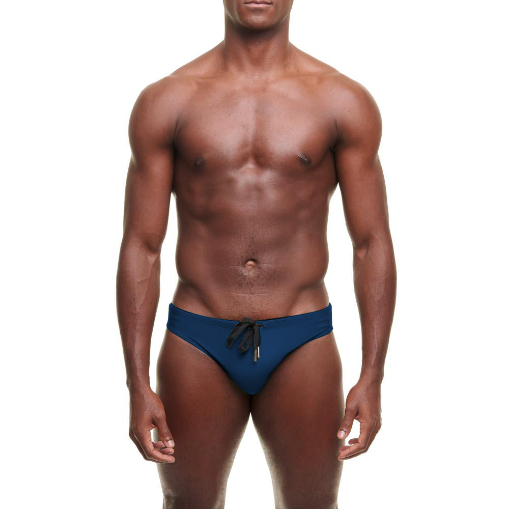 Slim Swim Brief - Aegean Blue