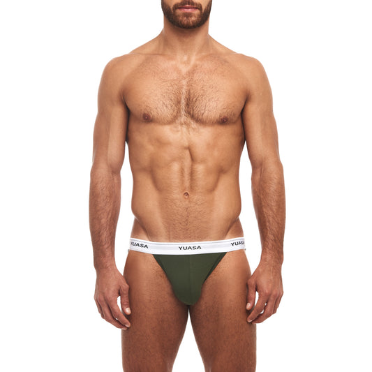 Lyocell Sport Brief - Olive Green